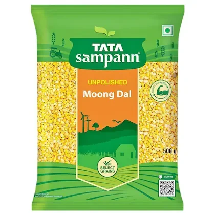 Tata Sampann Unpolished Moong Dal 500 g