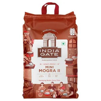 India Gate Mini Mogra-II Basmati Rice 10 kg