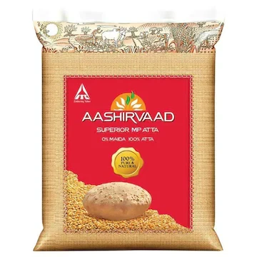 Aashirvaad Superior Whole Wheat MP Atta 2 kg