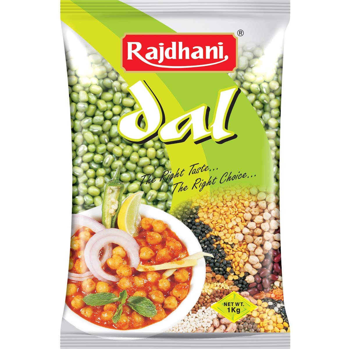 Rajdhani Moong Sabut, 1kg