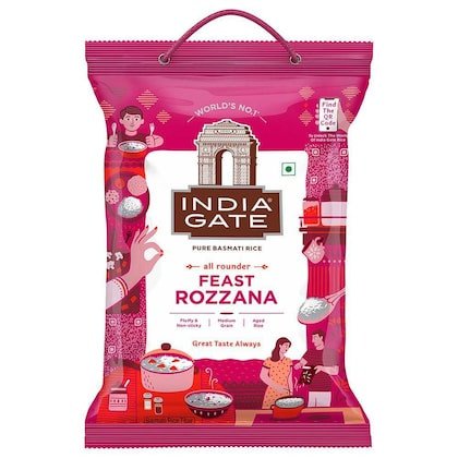 India Gate Rozana Basmati Rice 5 kg