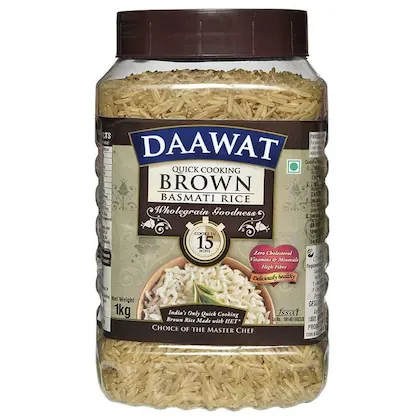 Daawat Brown Basmati Rice 1 kg