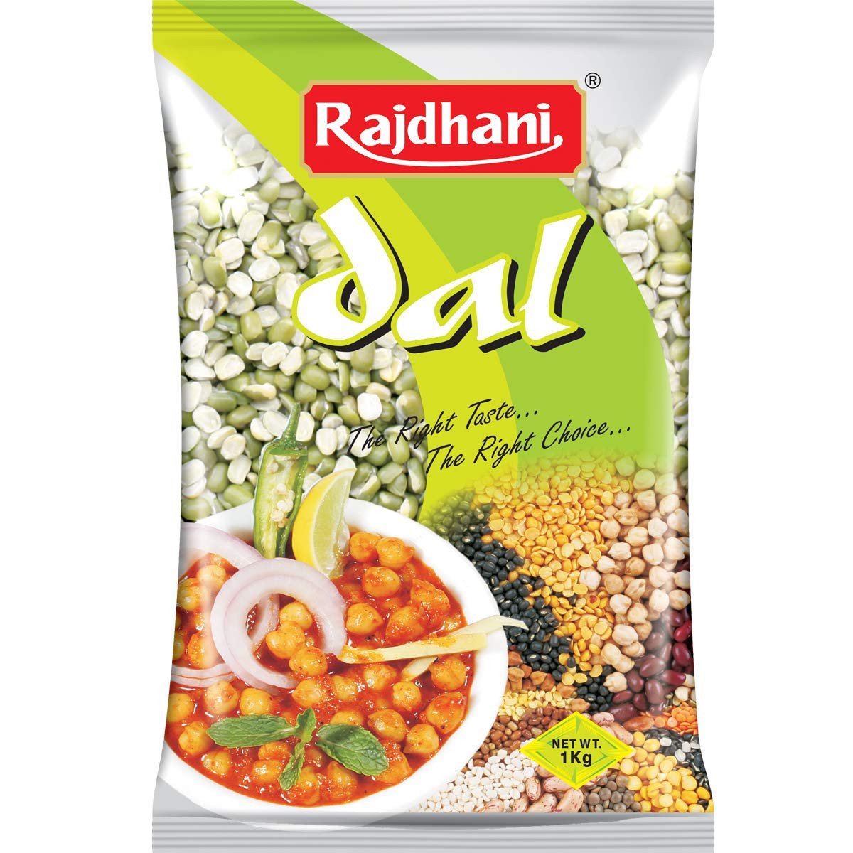 Rajdhani Moong Chilka, 1kg