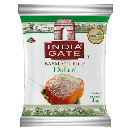 India Gate Dubar Basmati Rice 1 kg