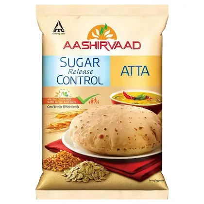 Aashirvaad Sugar Release Control Atta, 5kg